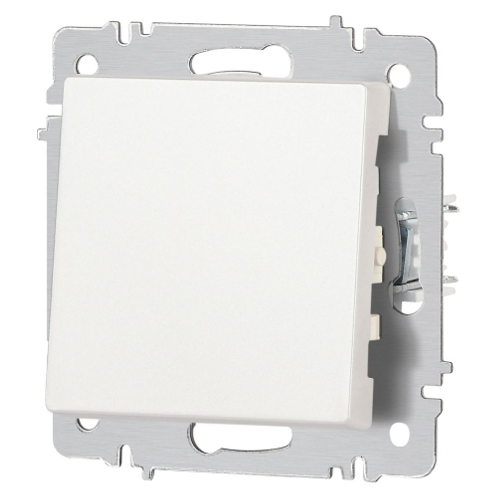 Переключатель Intro Accent 6-103-06 , 10А-250В, IP20, СУ, AL/CU, перламутр | Intro