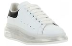 Alexander McQueen Alexander McQueen cowhide Wide Fashion sneakers Women's White and black