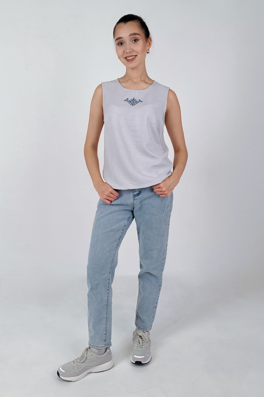 Блузка с чувашской вышивкой