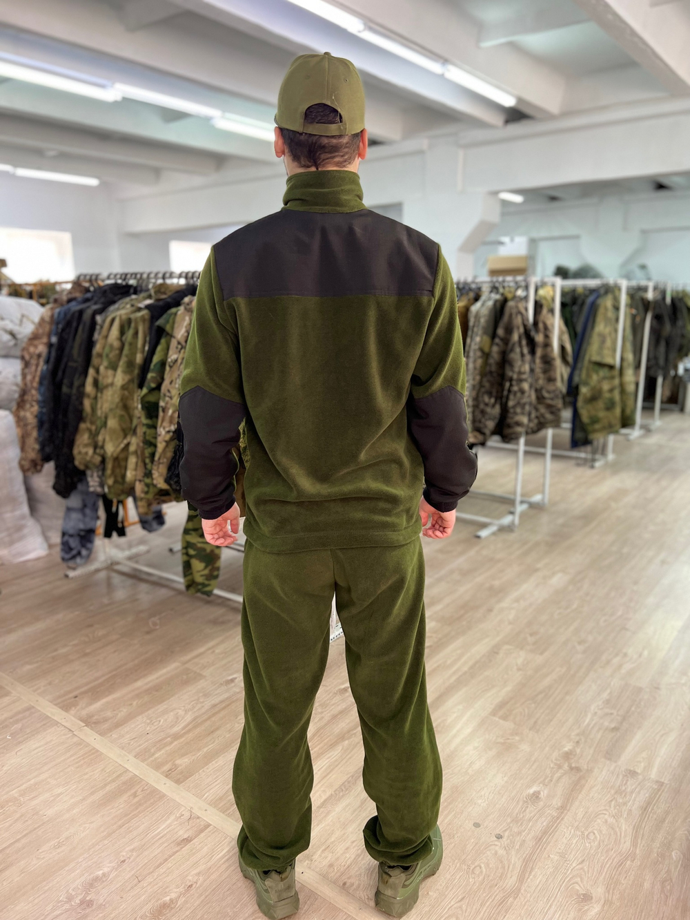 Костюм флисовый / олива