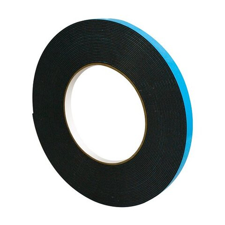 Голубая монтажная полиэтиленовая лента ИНТЕРКОЛОР (6 мм х 10 м)