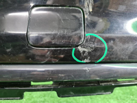 Юбка заднего бампера Audi Q7 2 (2015-2019)