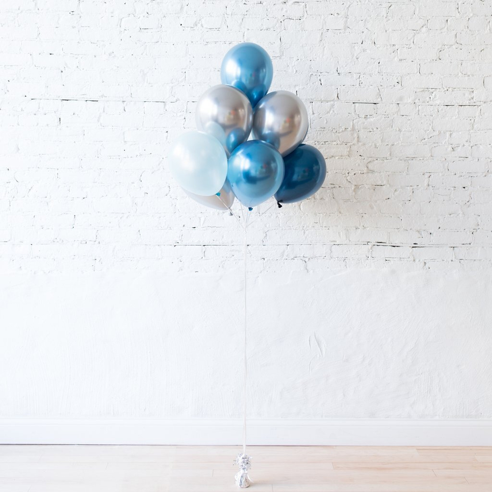 Сет "Silver+Blue Chrome" 10 шт.