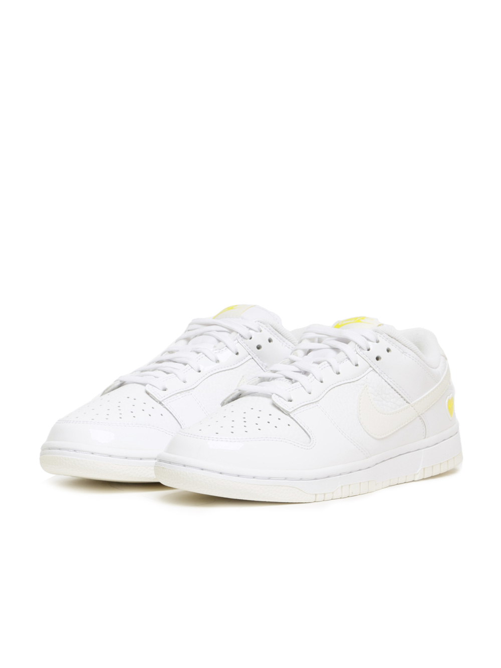 Женские Кроссовки Nike Dunk Low Valentine's Day Yellow Heart