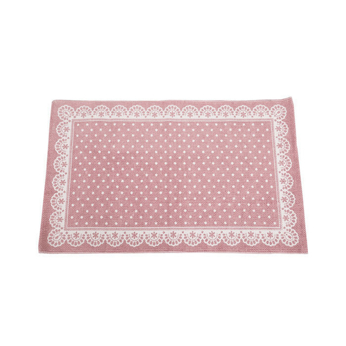 Коврик "Кружевная роза" 50x120 см Хлопок
