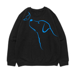 Свитшот "Ретривер с бабочкой"