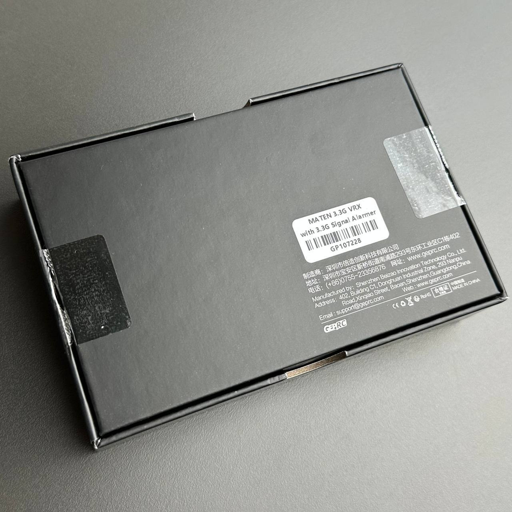 видеоприемник GEPRC MATEN 3,3G VRX with 3.3G signal Alarmer