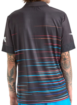 Мужское теннисное поло Diadora SS Polo Icon - черный