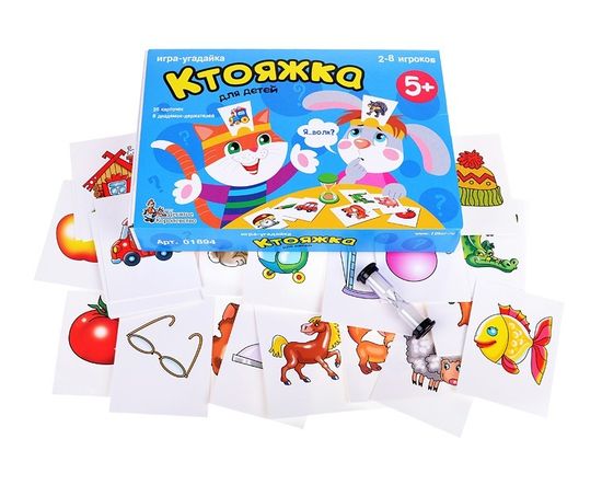 Игра настольная "Ктояжка" (игра-угадайка)
