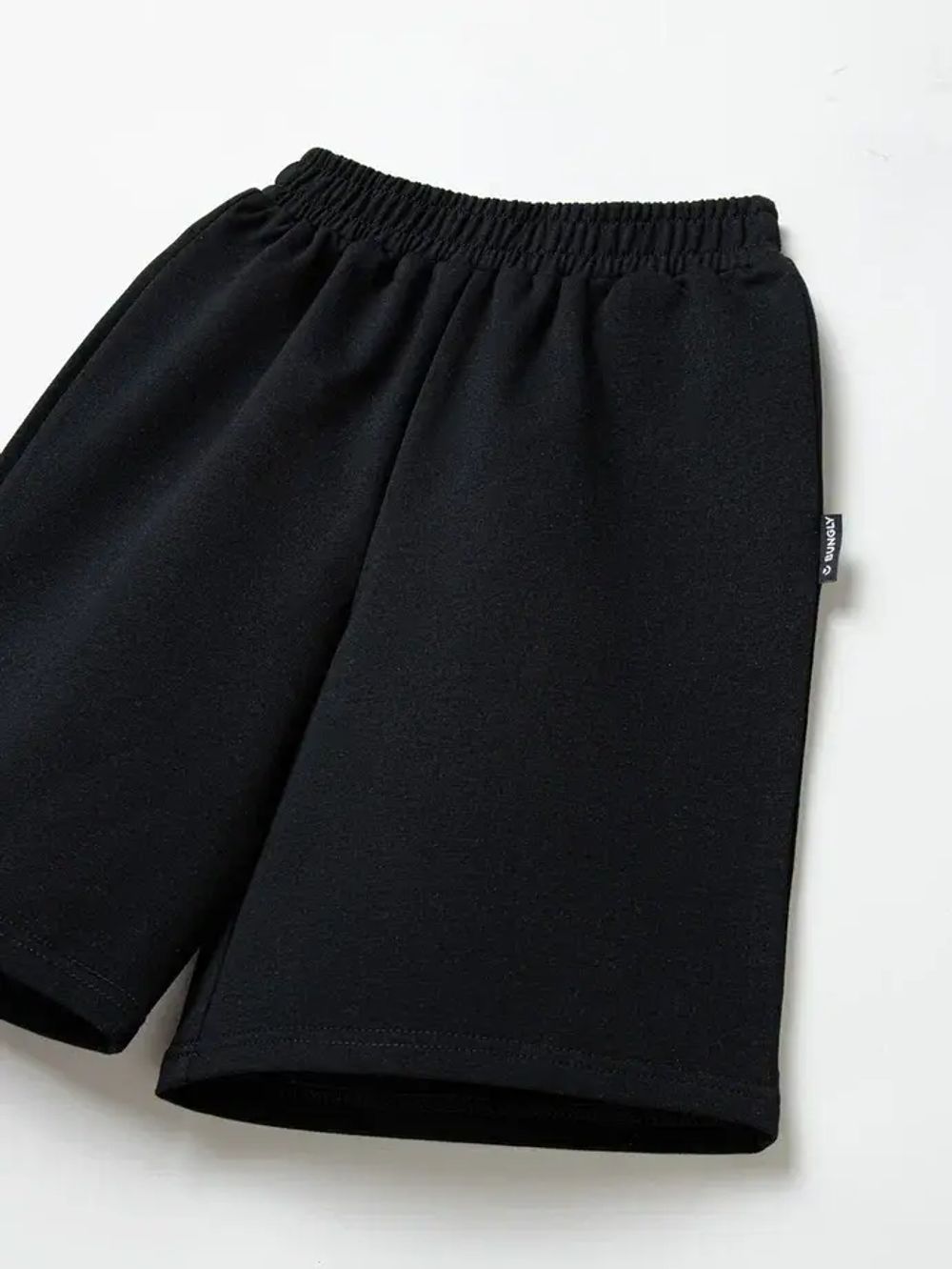 Шорты бермуды "Черные" 7+