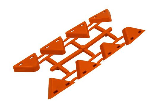 Сменные адаптеры на шпатель со скребком для формирования швов 8шт  DECOR /113-850