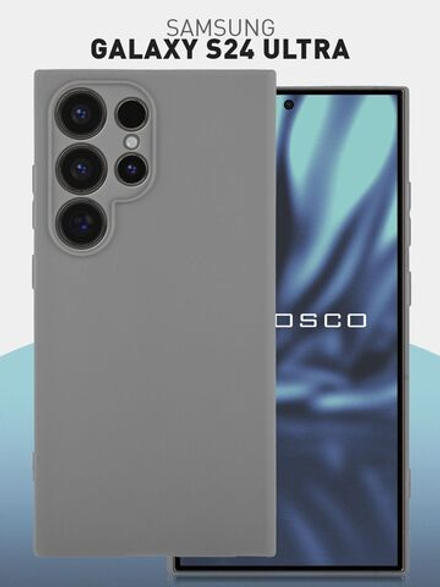 Чехол ROSCO для Samsung Galaxy S24 Ultra (арт.SS-S24U-COLOURFUL-GRAPHITE )