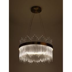 Люстра Rivoli Gwen 6192-201 подвесная светодиодная LED 3000-6300К 112 Вт с пультом | Rivoli