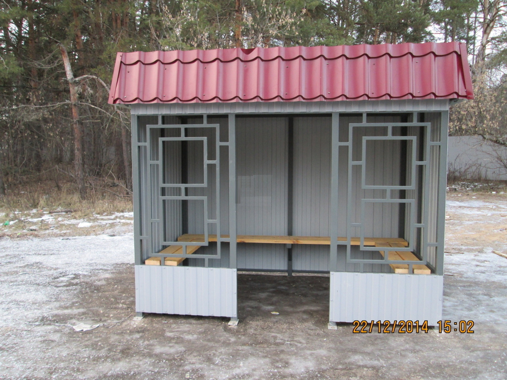 Остановочный павильон А-64