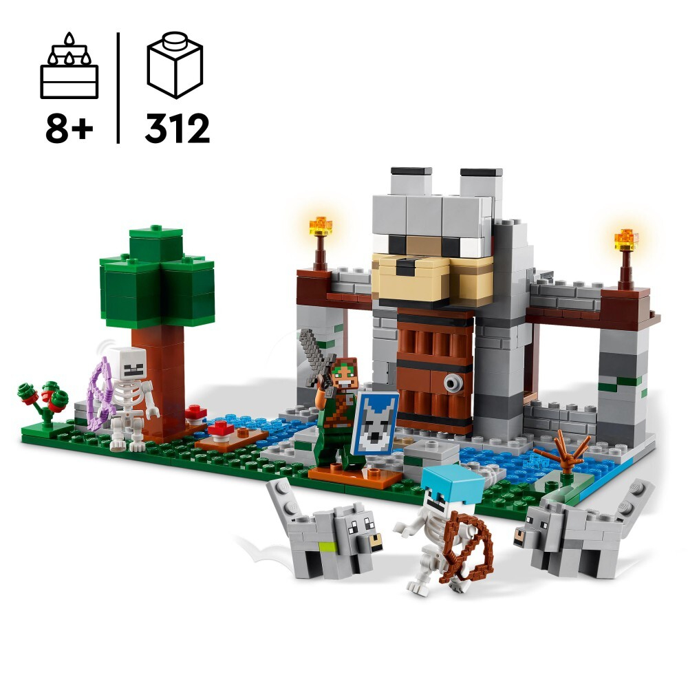 LEGO Minecraft - Волчья крепость 21261 / артикул   21261  / GTIN 5702017583372