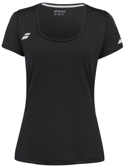 Женская теннисная футболка Babolat Play Cap Sleeve Women - черный