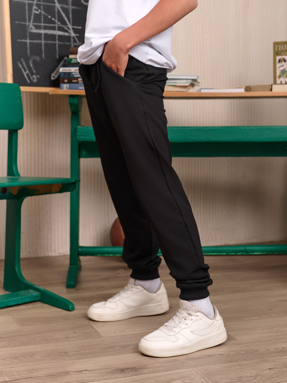 Брюки трикотажные SCHOOL черный