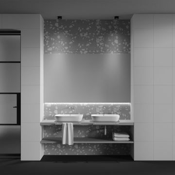 Потолочный светодиодный светильник 7W 4000К C122CL-L7-4K-B черный Ceiling Glare Maytoni