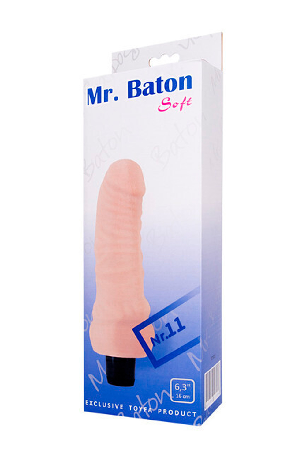 Вибратор Soft Mr. Baton №11 (Цвет: телесный)