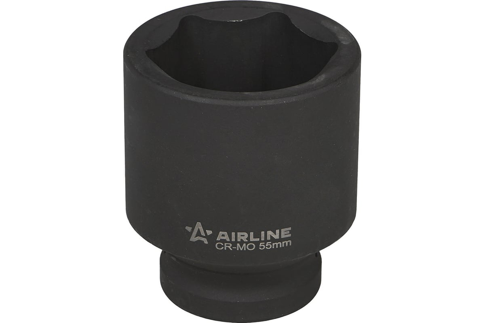 Головка ударная торцевая 1"DR шестигранная 55 мм L=90 мм ATAS108 AIRLINE