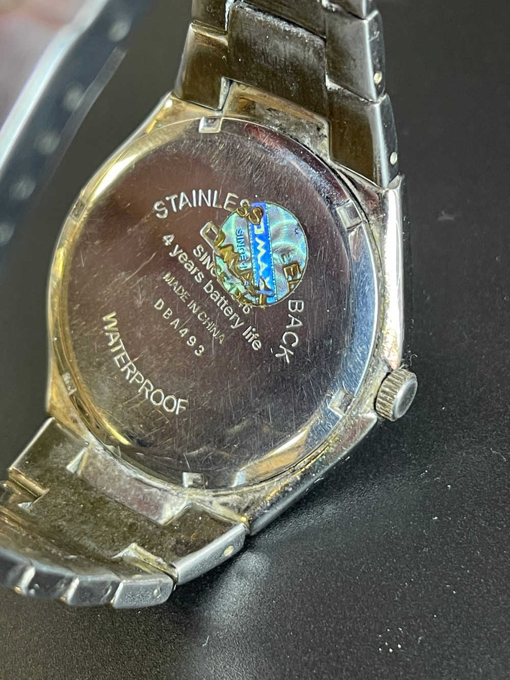 Наручные мужские часы OMAX Crystal на металлическом браслете. Кварц водонепроницаемые waterproof. Рабочие