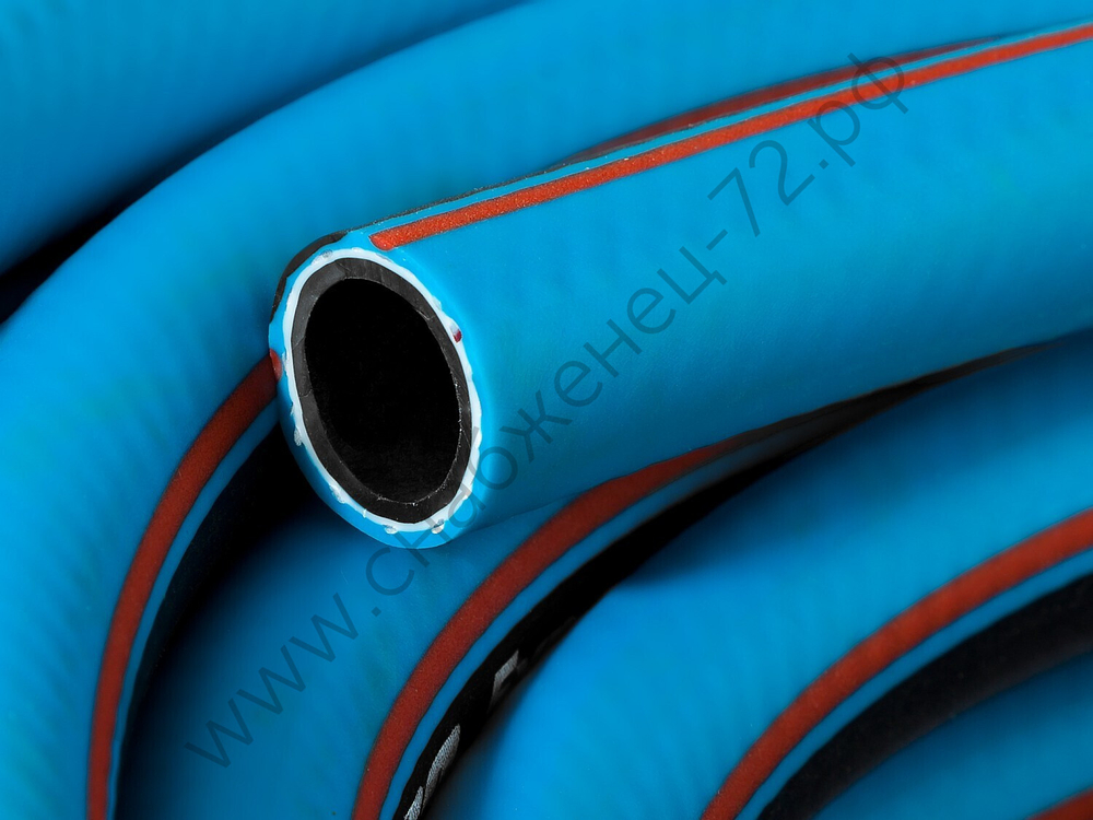 RACO EXPERT, 3/4″, 50 м, 30 атм, четырёхслойный, армированный, поливочный шланг (40302-3/4-50)