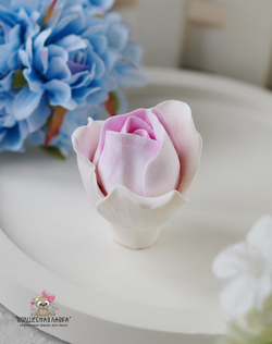 Силиконовая форма Бутон розы 2 шт