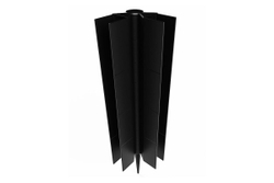 Шарнир для клумбы Holzhof 30*300мм, пластик черный