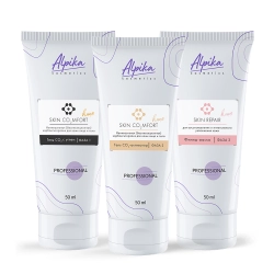 Набор неинвазивной карбокситерапии для кожи лица и тела / Alpika ANTI AGE Skin CO2MFORT Home 3*50 мл