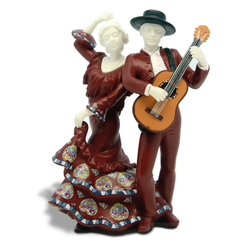 Статуэтка Nadal Пара с гитарой 763620