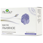 МИРОЛЛА Масло Льяное 100кап Омега 3 Витамин Е (93034)