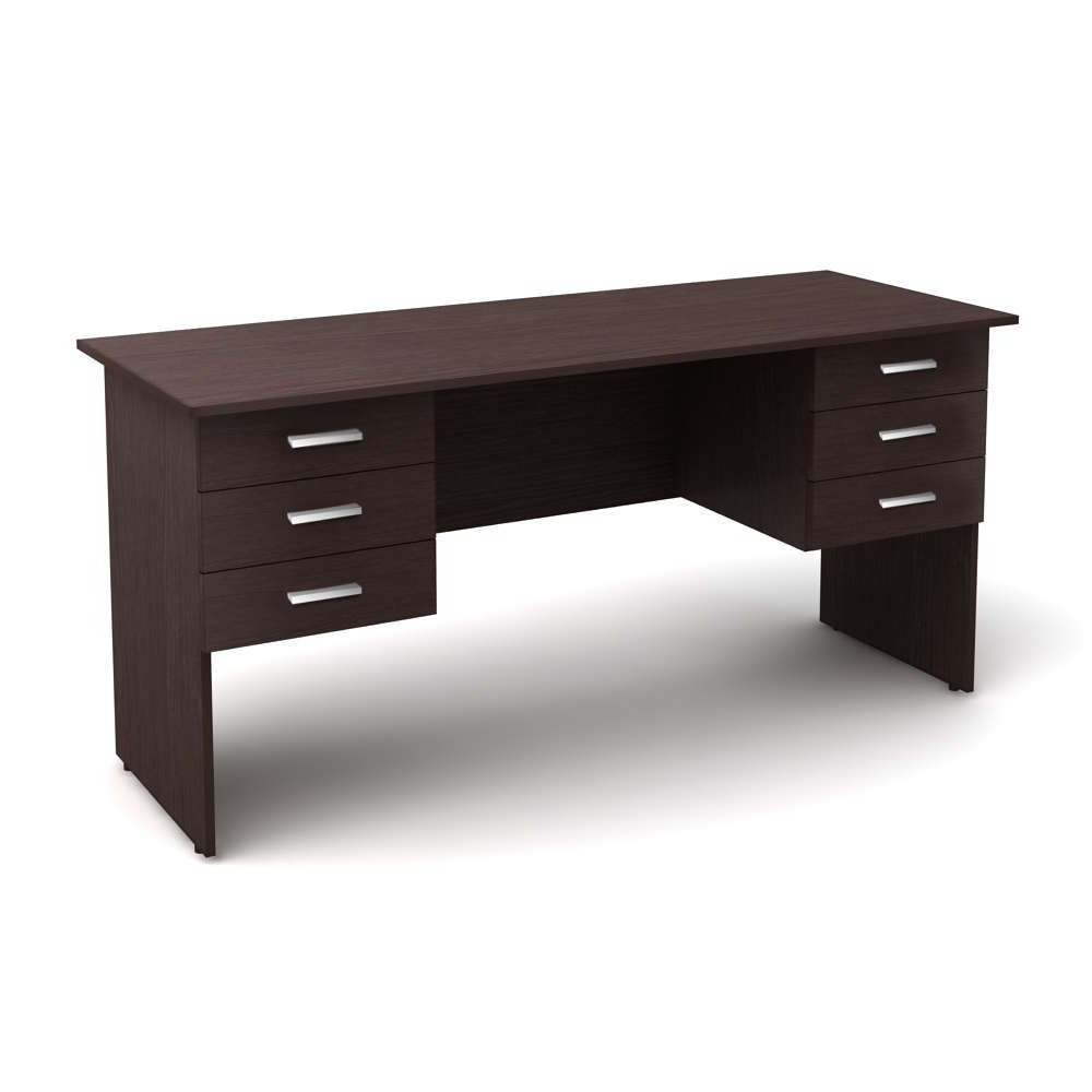 Стол рабочий с 2 тумбами КАНЦ