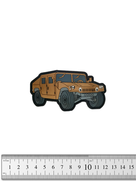 Шеврон Humvee (HMMWV) Forest PVC. Койот