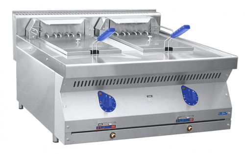 Фритюрница электрическая настольная Abat ЭФК-80/2Н две ванны