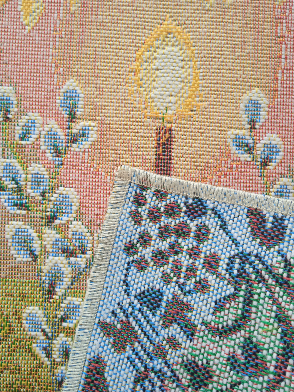 Набор декоративных гобеленовых салфеток Вербное воскресенье (32х32 см) 2шт