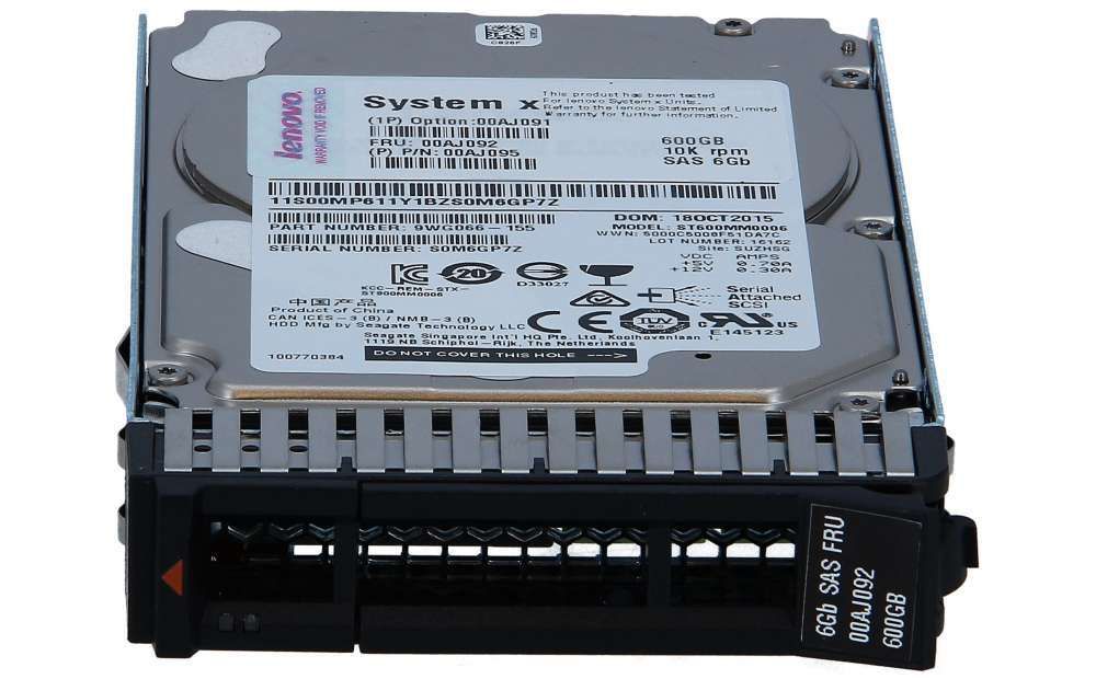 Жесткий диск IBM 600Gb 10k SAS 6G 2,5&quot; 00AJ091
