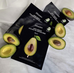 JMsolution Water Luminous Avocado Oil Ampoule Mask Plus 1pcs