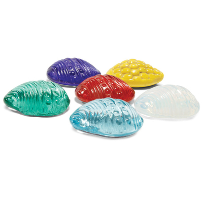 Грунт стеклянный "Ракушка", 35-40мм, (сетка 6шт), Laguna AQUA