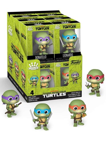 Фигурка Funko Minis TMNT 2 The Secret of the Ooze 1 штука (из 4) 92353 / Фигурка Фанко Минис по мотивам вселенной "Черепашки-нидзя"