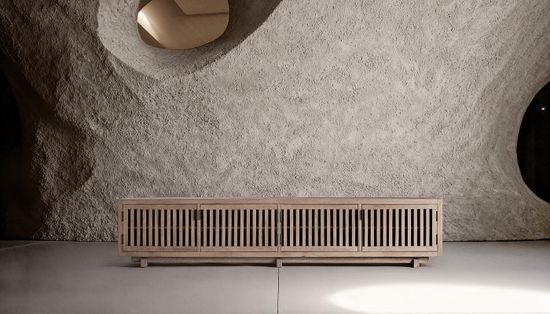 Телевизионная тумба GABIA цвет коричневый