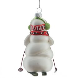 GAEM Украшение новогоднее "Снеговик", L8 W6 H13,5 см