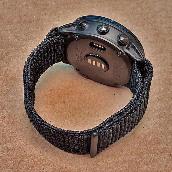 Нейлоновый ремешок UltraFit OneLoop 26 мм для Garmin Fenix 7x 6x 5x, Tactix 7 Delta, Enduro 2, Instinct 2X быстросъемный