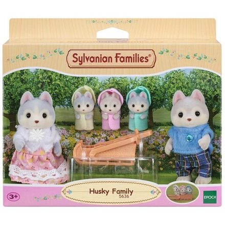 Epoch 5636 — Sylvanian Families «Семья хаски» 5636