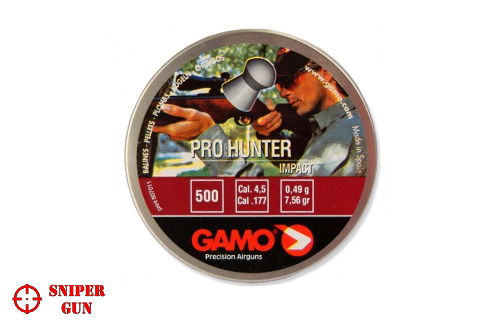 Пули пневматические Gamo Pro-Hunter 4,5 мм (500 шт) 6321934-IP
