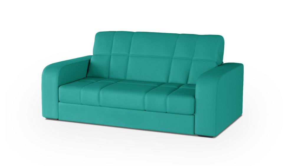Диван Конрад Лайт Galaxy Dk green 163*105*88 см, Зеленый Аккордеон Фиеста