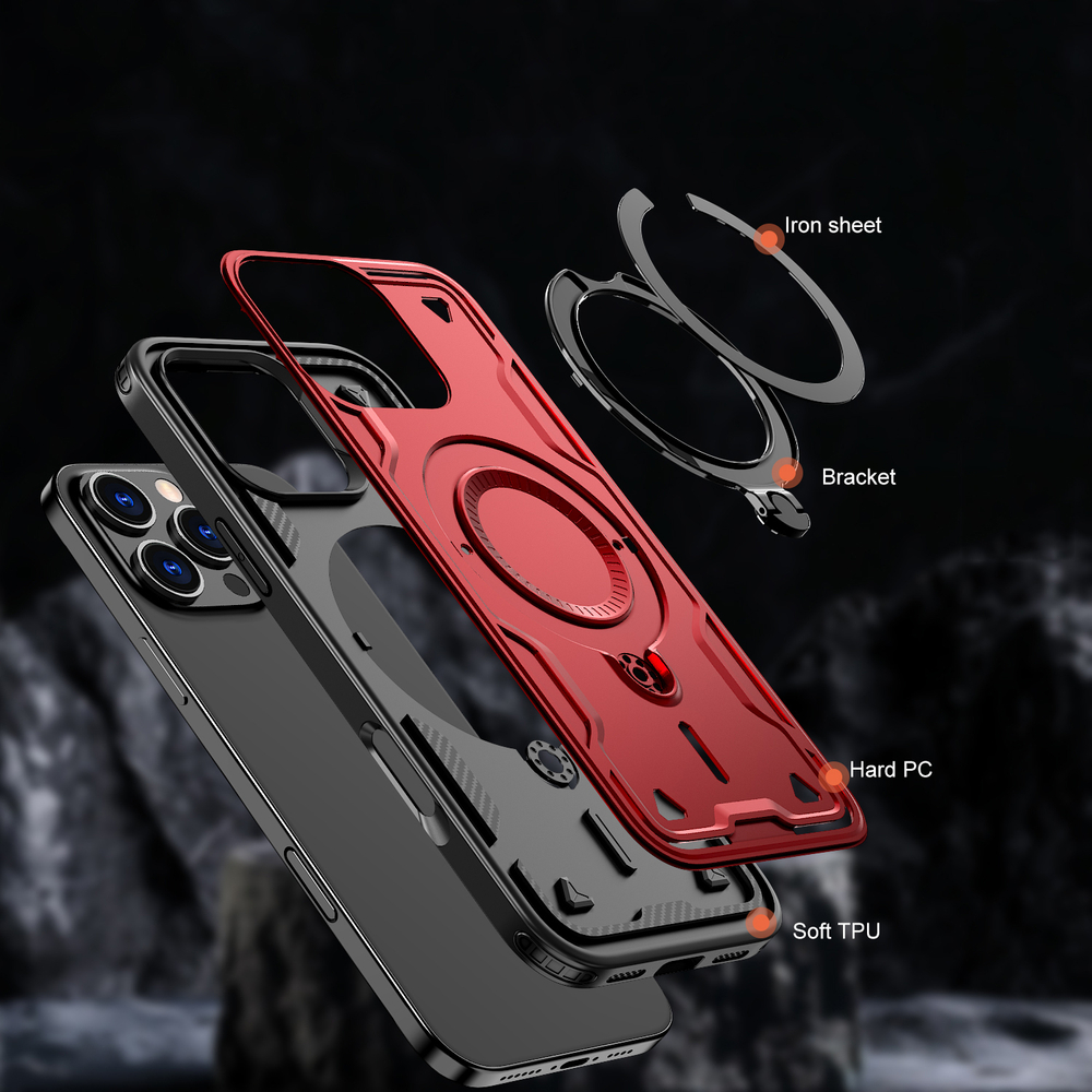 Чехол Magneto Case с кольцом для iPhone 16 Pro Max