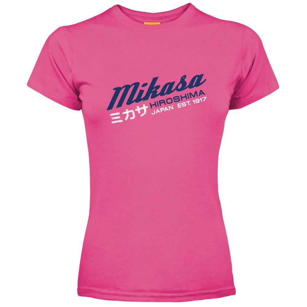 Футболка MIKASA MT296-0189-2XL, размер 2XL, розовый
