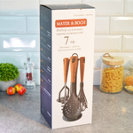 Набор кухонных принадлежностей 7 предметов на подставке, MB 29522