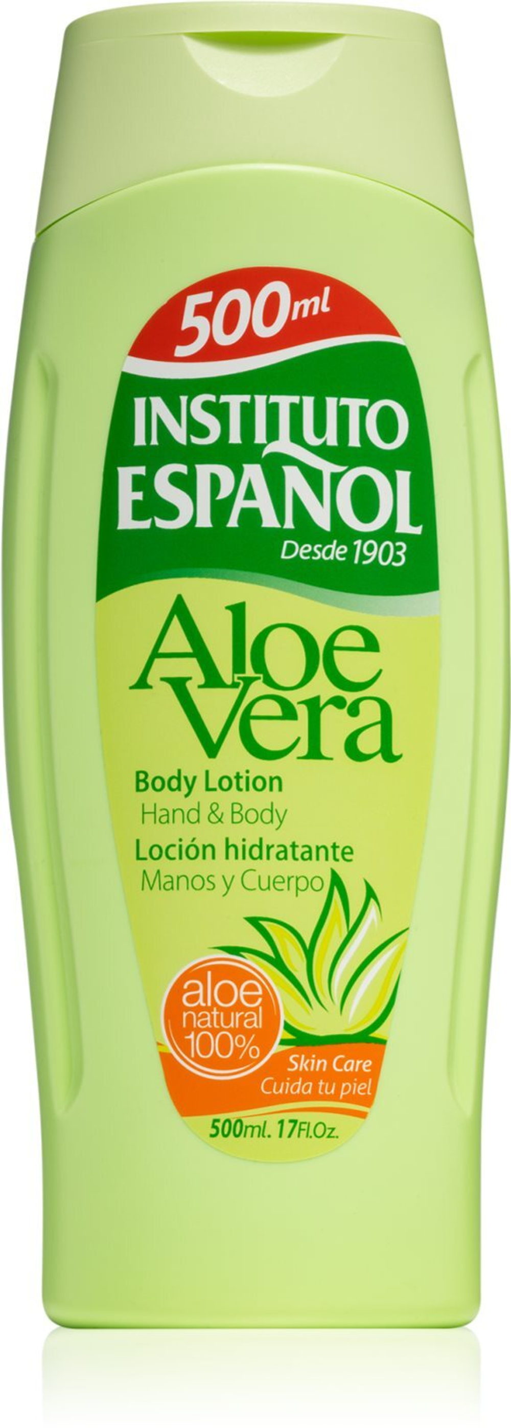 Instituto Español Aloe Vera - успокаивающее молочко для тела /   500  ml  / GTIN 8411047143162