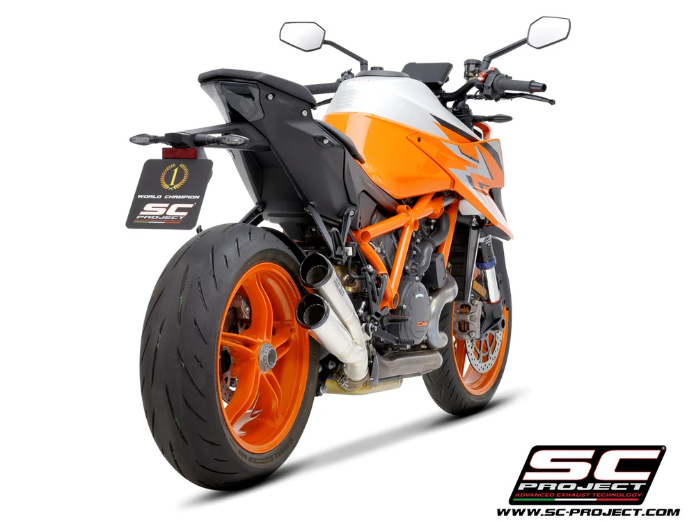 Выхлоп SC-Project Twin S1-CNC titanium